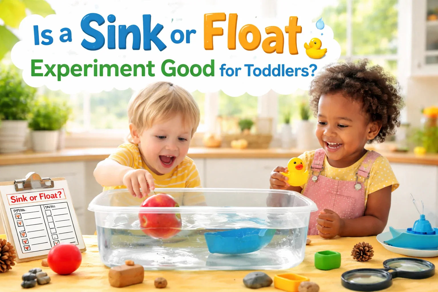 What is a Sink or Float Experiment for Kids? | Science Experiment ...
