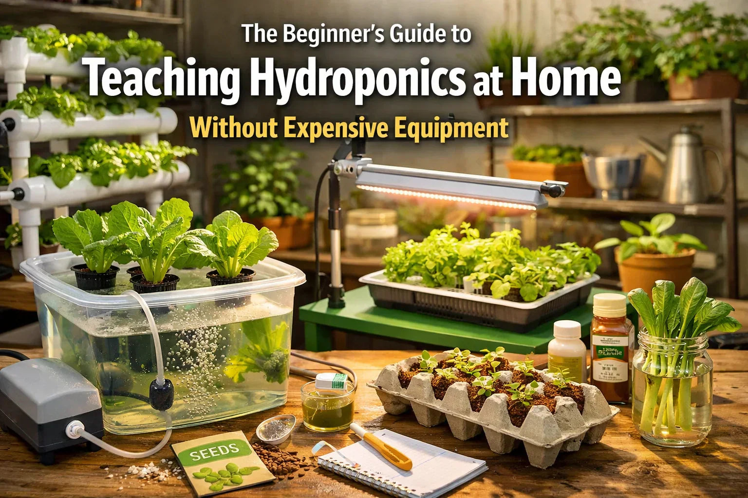 What is Hydroponics for Kids | Science Experiment – Tierney Family Farms