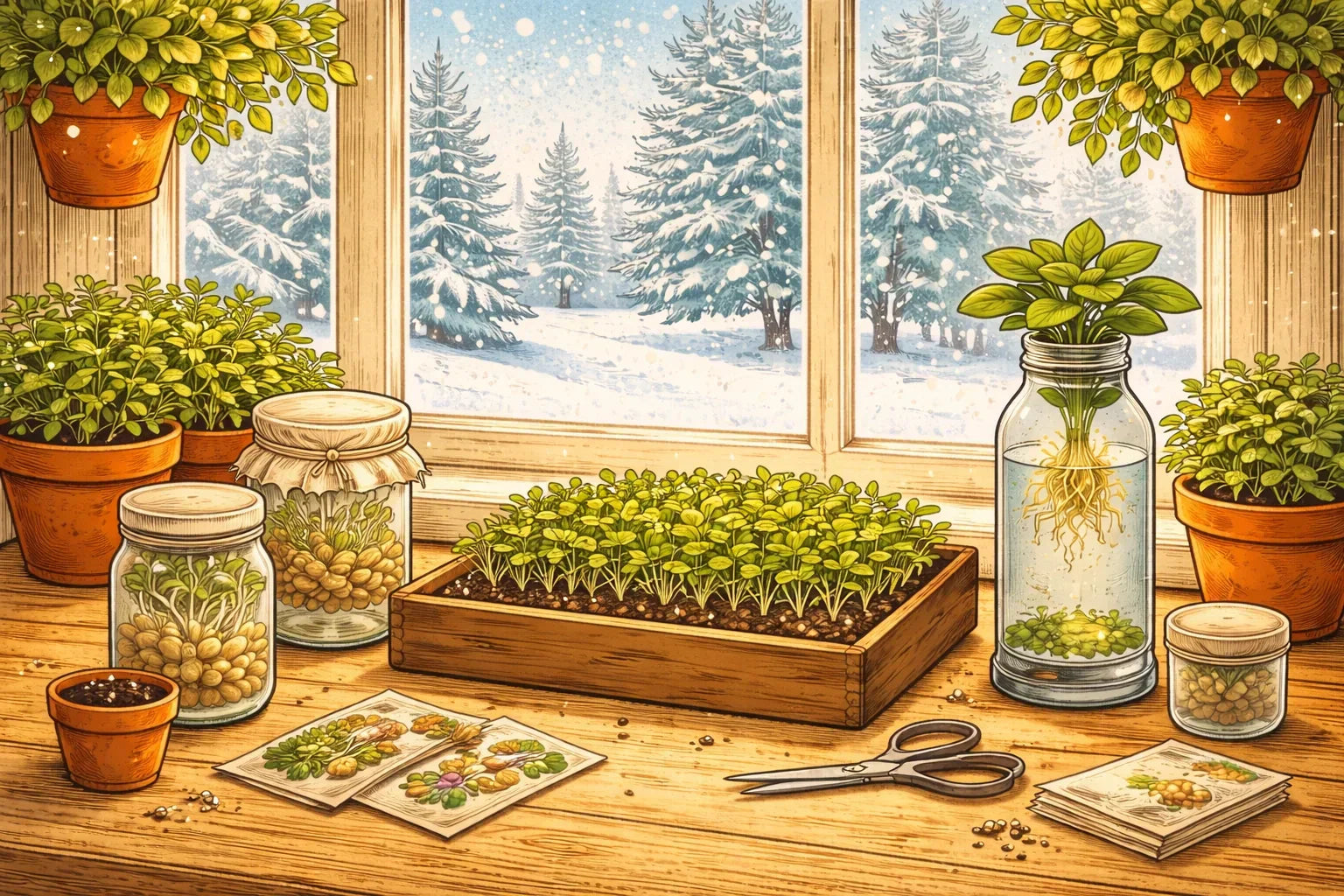 How to Garden Indoors for Kids | Indoor Gardening – Tierney Family Farms