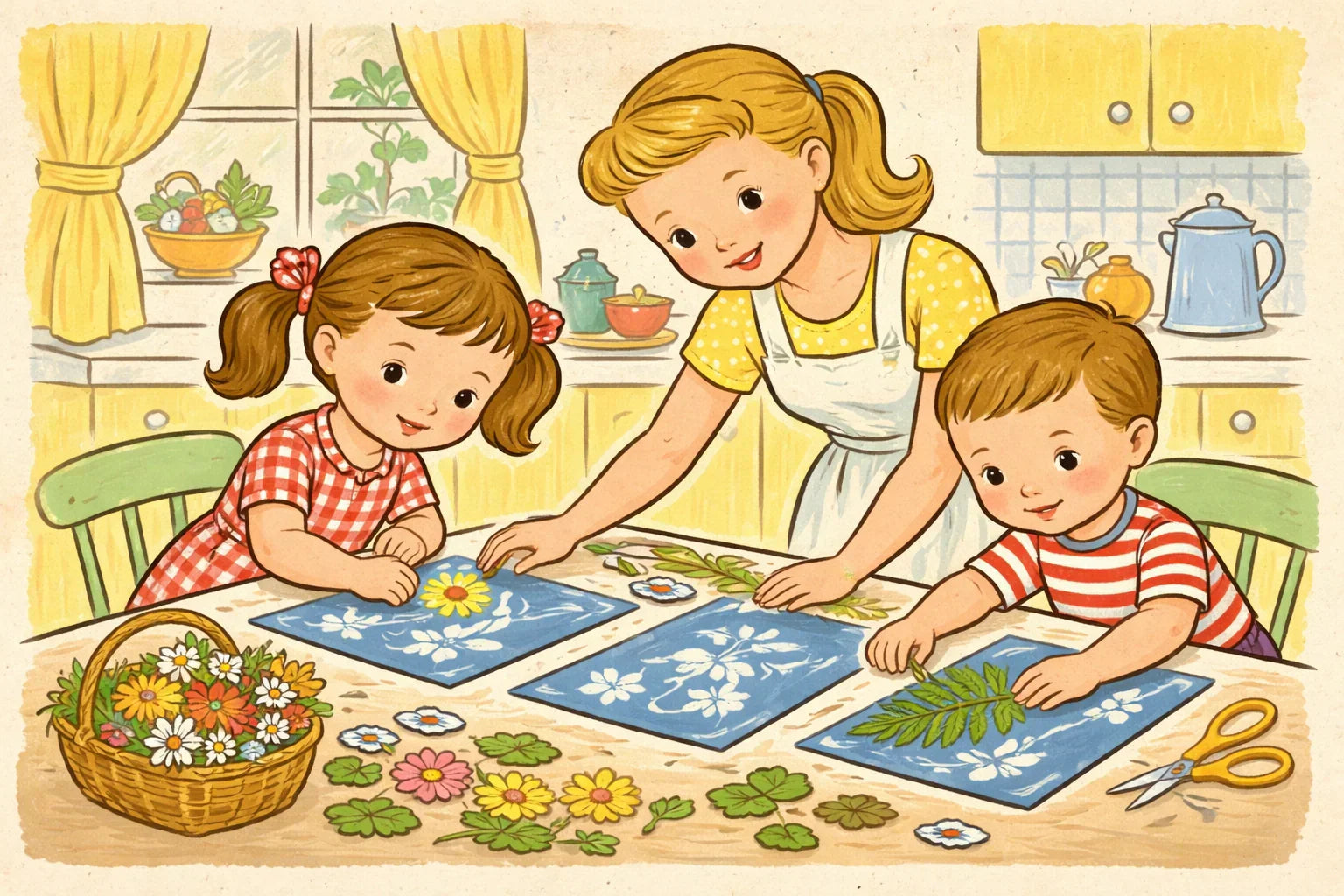 How to Make Nature Sun Prints for Kids | Science Experiment – Tierney ...