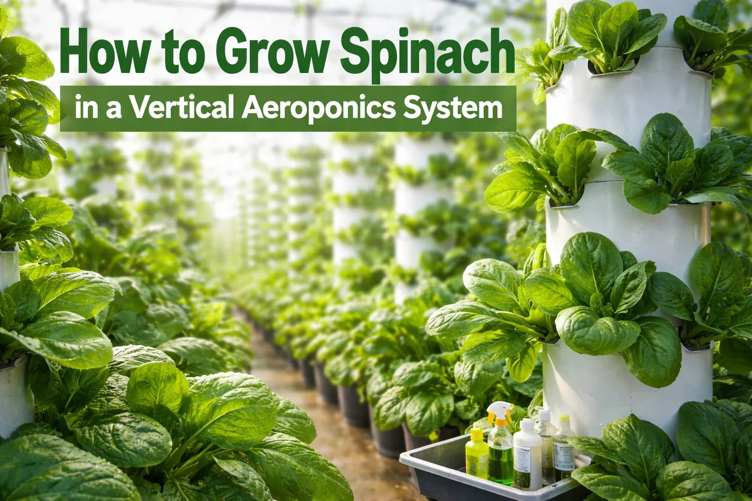 How to Grow Spinach for Kids | Hydroponics – Tierney Family Farms