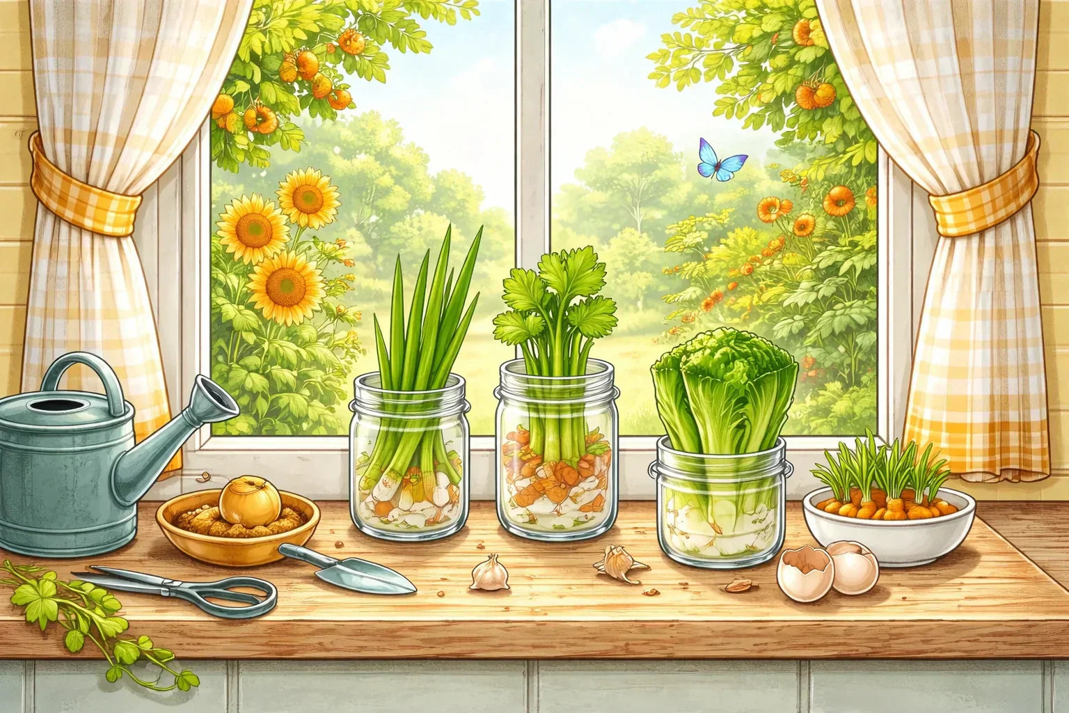 How to Regrow Vegetables for Kids | Science Experiment – Tierney Family ...