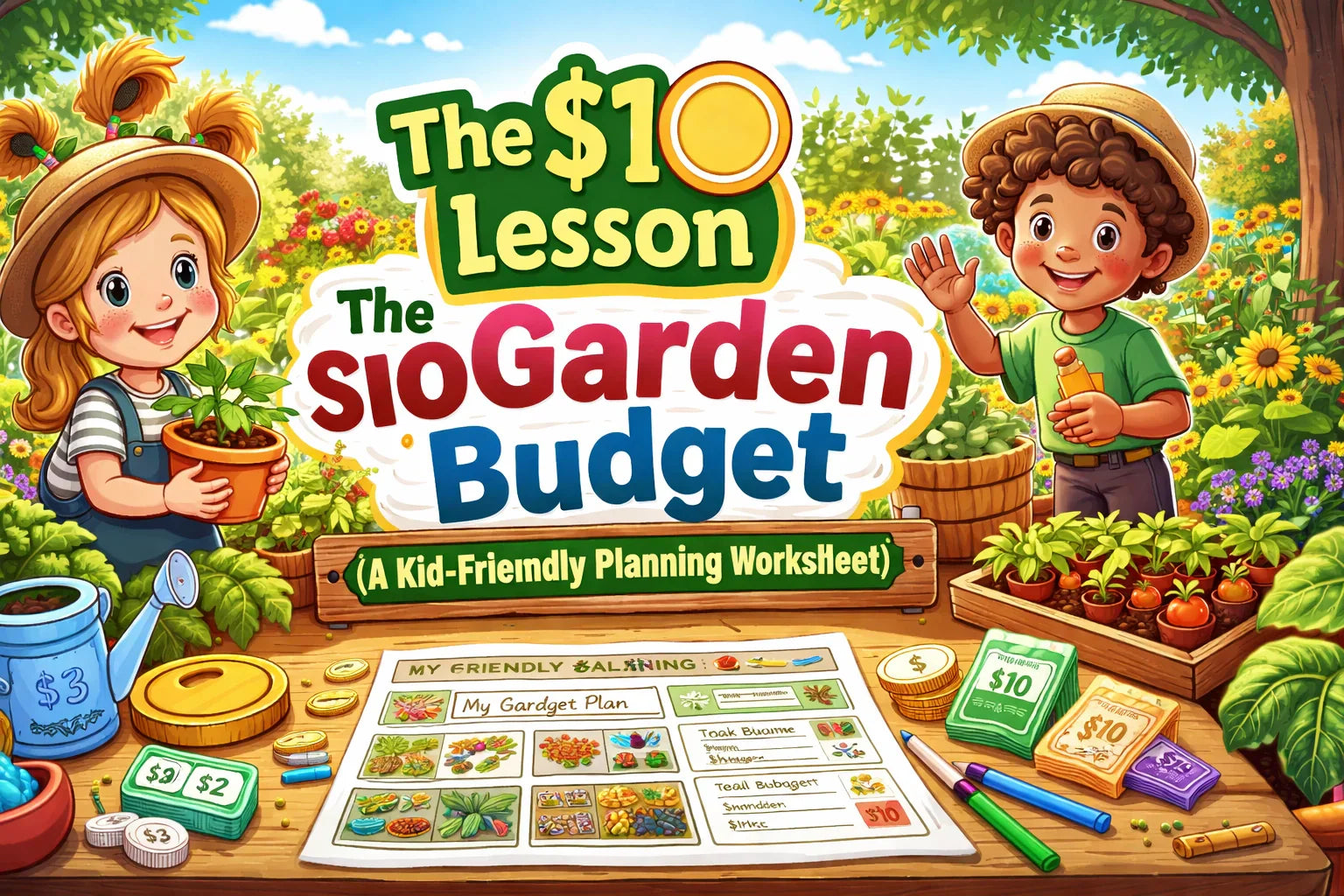 How to Plan a Garden for Kids | Budget-Friendly Tips – Tierney Family Farms