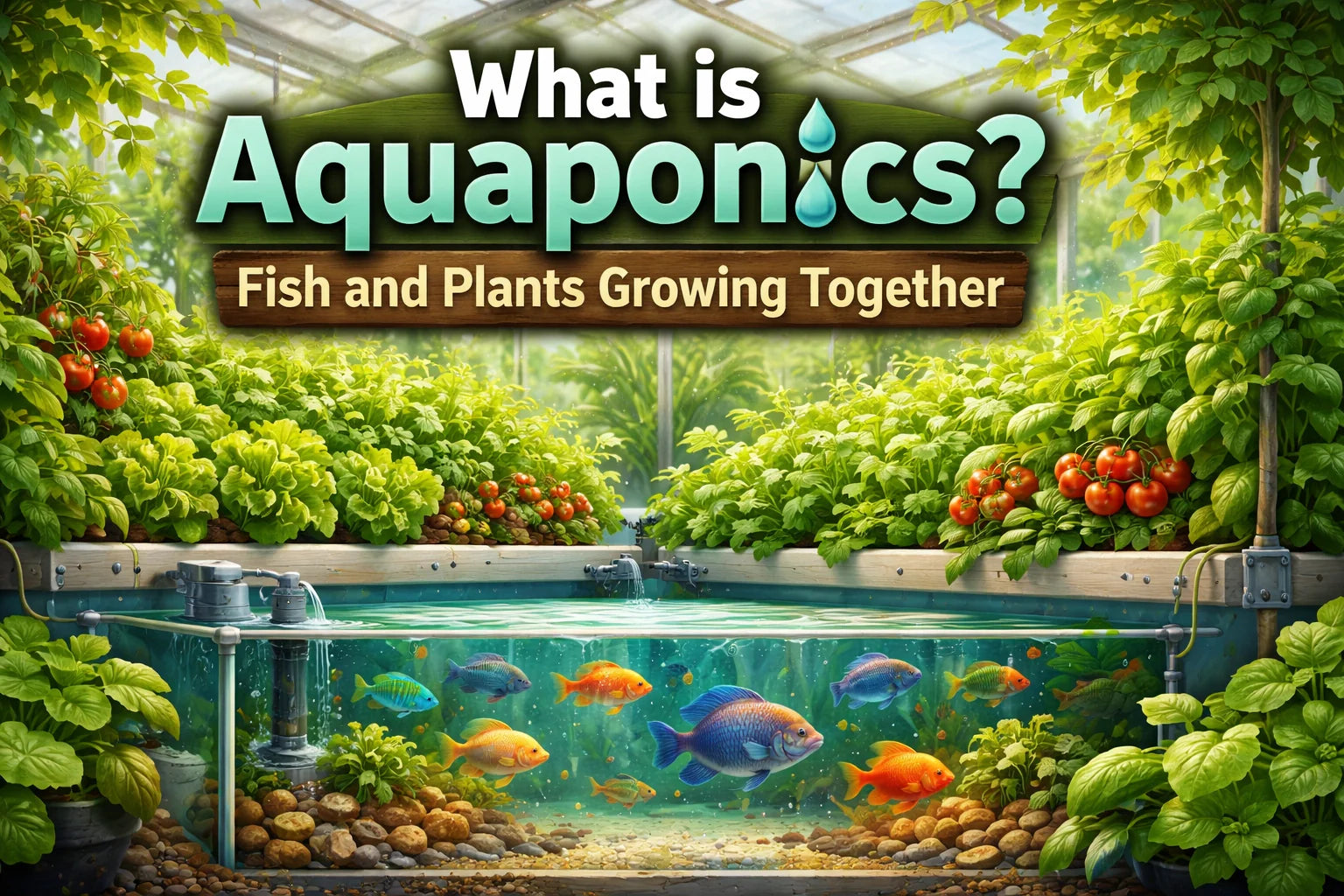 What is Aquaponics for Kids | Science Experiment – Tierney Family Farms