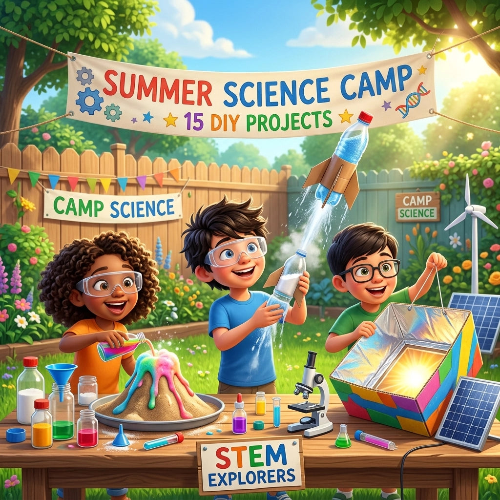 What is DIY Summer Science for Kids | STEM – Tierney Family Farms