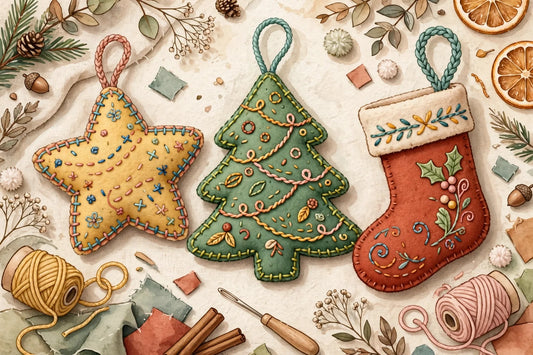 Kid-Safe Embroidered Felt Ornaments for Kids (2026)