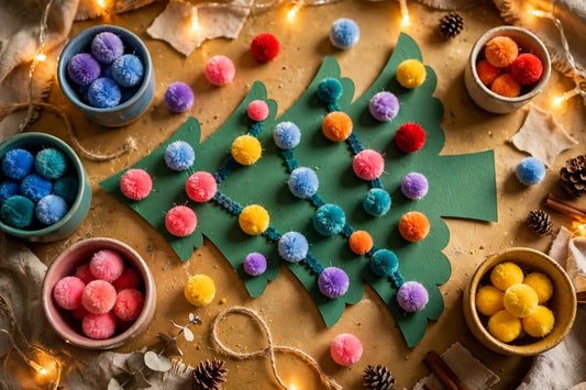 Large Pom-Pom Color Sort Tree for Kids (2026)