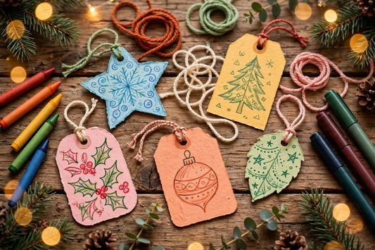Gift Tags Kids Can Color (2026)