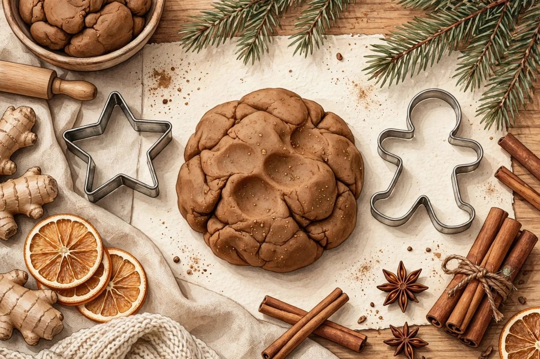 Taste-Safe Gingerbread Sensory Dough for Kids (2026)