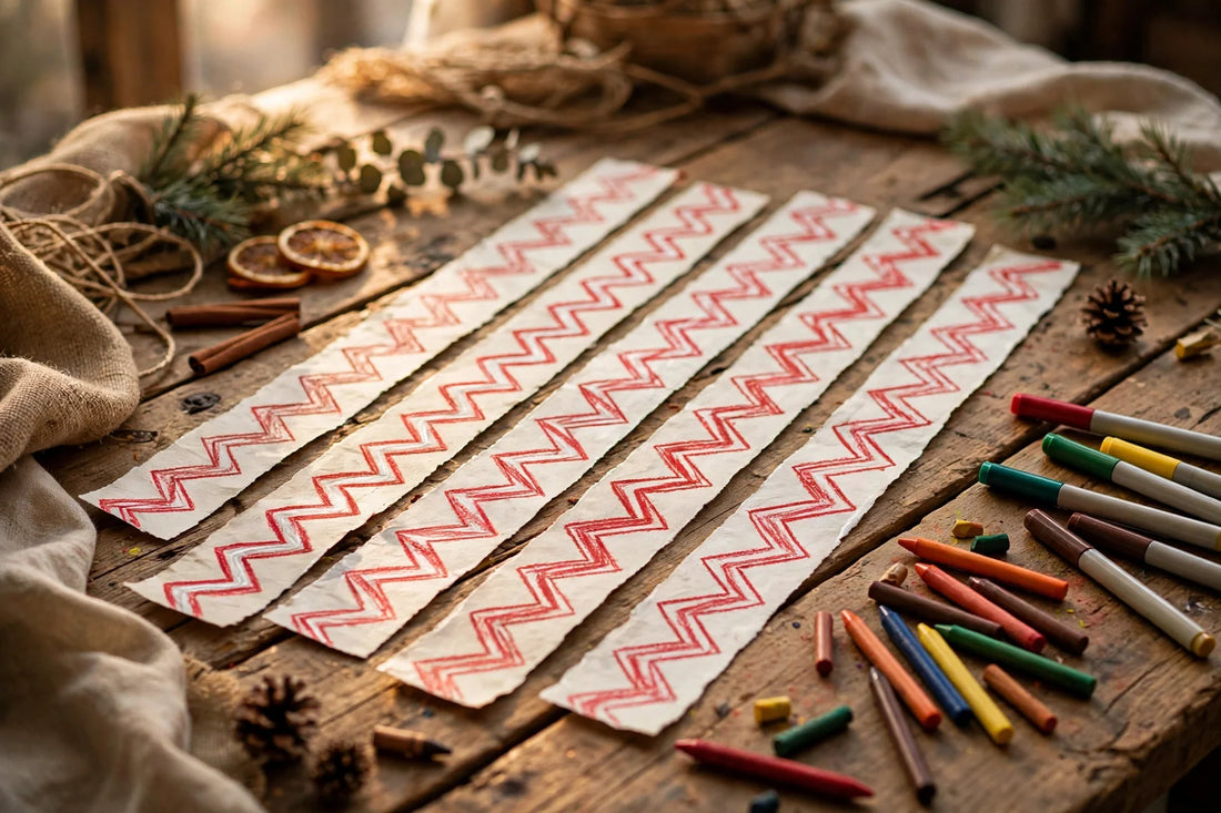 Candy Cane Pattern Strips for Kids (2026)