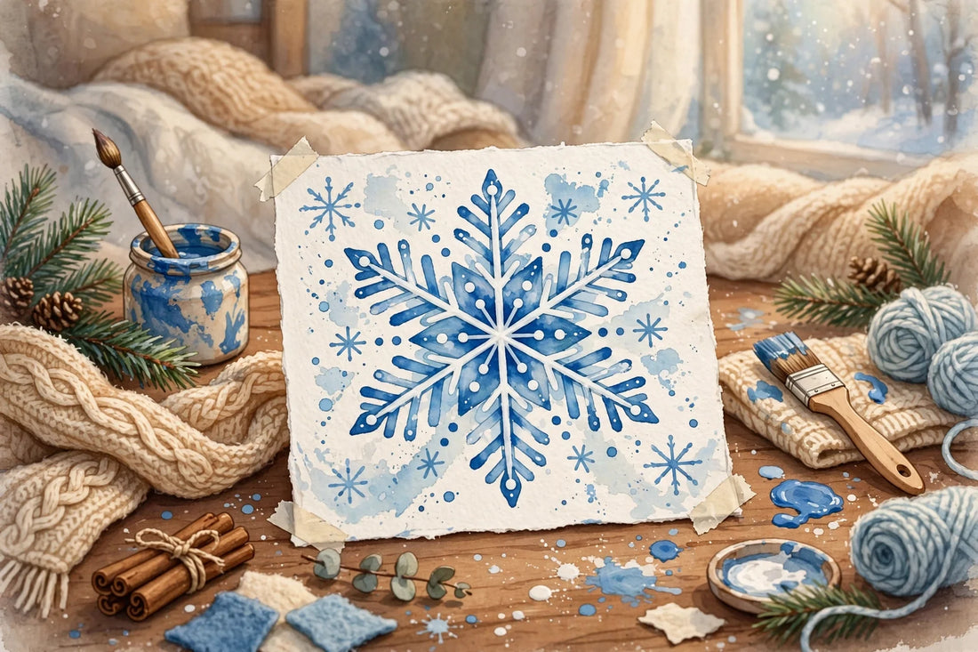 Snowflake Symmetry Painting for Kids (2026)