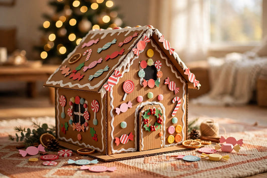 Cardboard Gingerbread House Engineering for Kids (2026)