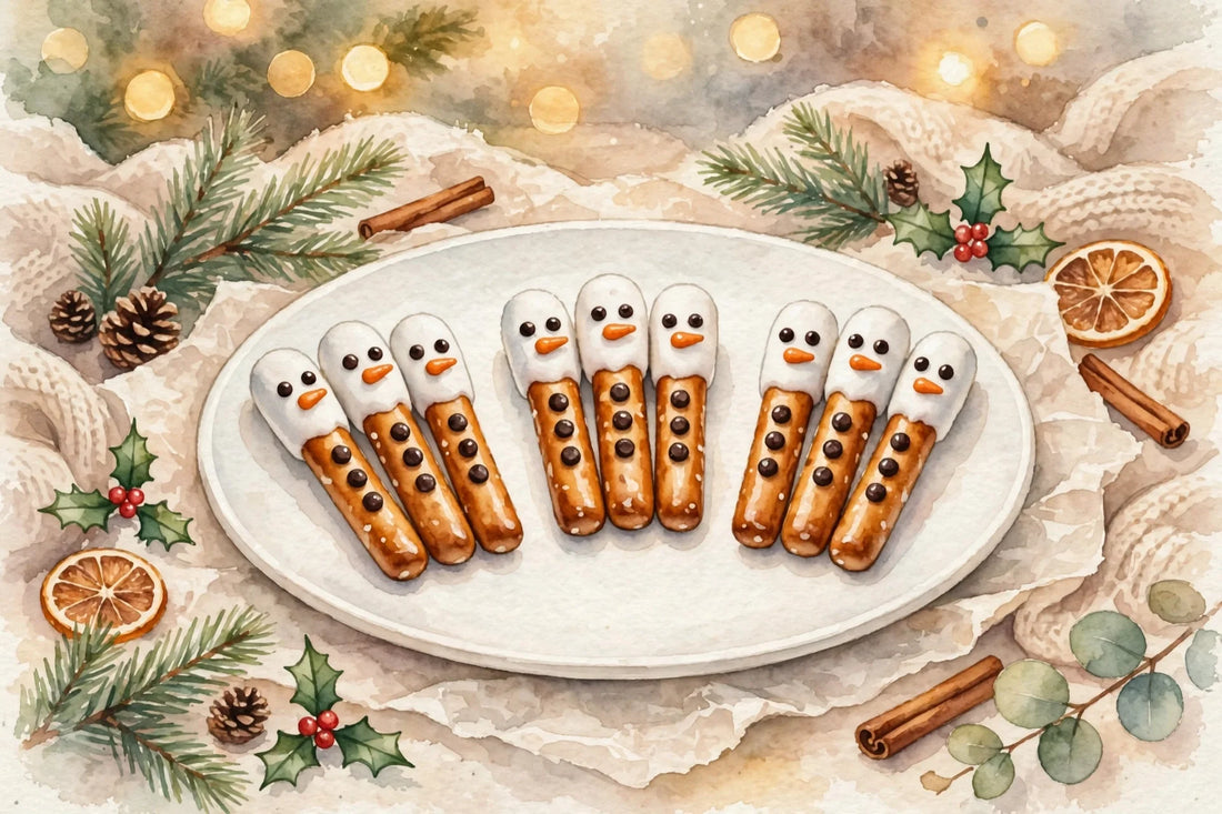 No-Bake Snowman Pretzel Bites for Kids (2026)