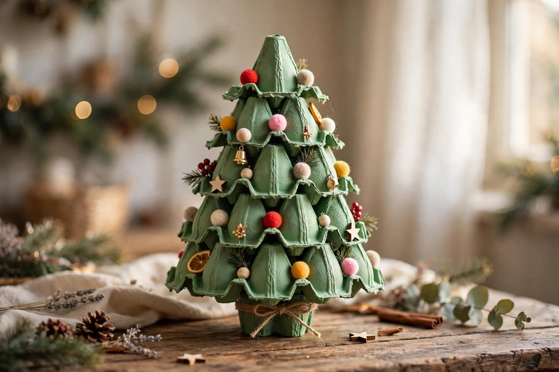 Egg Carton Christmas Tree for Kids (2026)