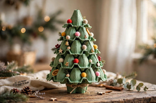 Egg Carton Christmas Tree for Kids (2026)