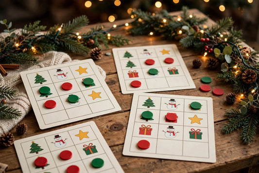 Christmas Picture Bingo for Pre-Readers (2026)
