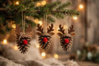 Pinecone Reindeer Ornaments for Kids (2026)