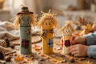 Cardboard Tube Scarecrow Family for Kids (2026)