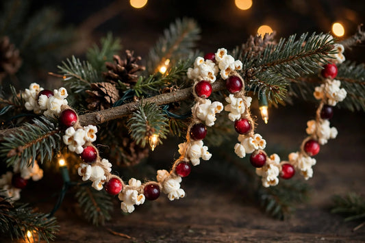 Popcorn and Cranberry Garland for Kids (2026)