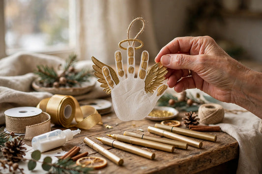 Handprint Angel Keepsake Ornament for Kids (2026)