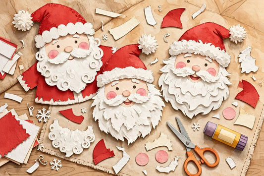 Build-a-Santa Cut-and-Paste for Kids (2026)