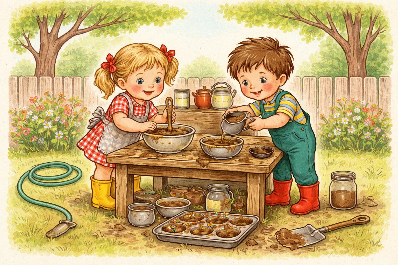 How to Set Up a Mud Kitchen for Kids | DIY Craft – Tierney Family Farms