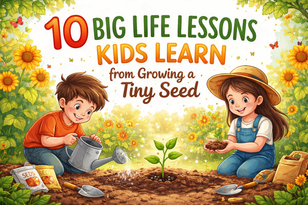 10 Big Life Lessons Kids Learn from Growing a Tiny Seed