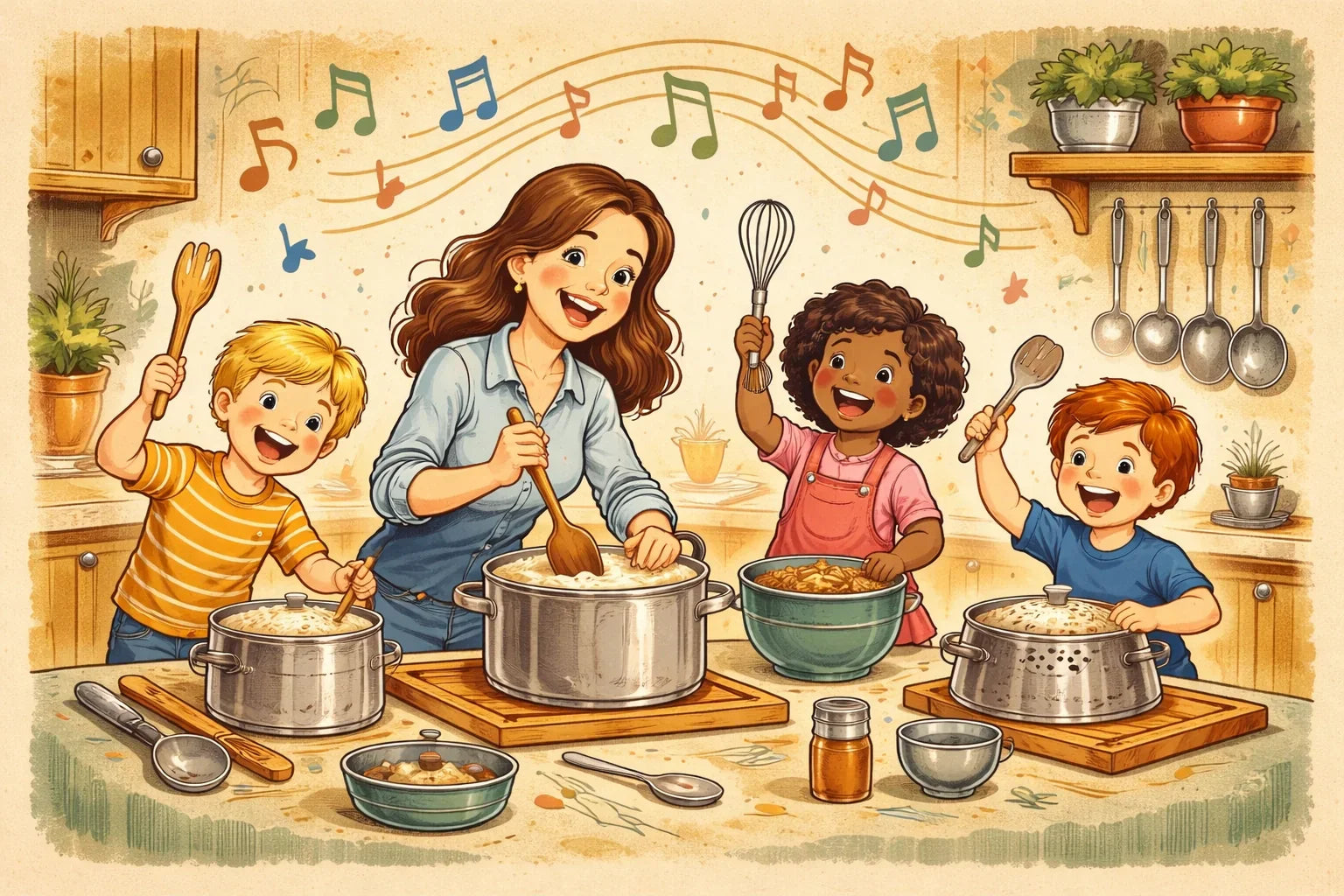 How to Create a Kitchen Sound Orchestra for Kids | DIY Music Fun ...