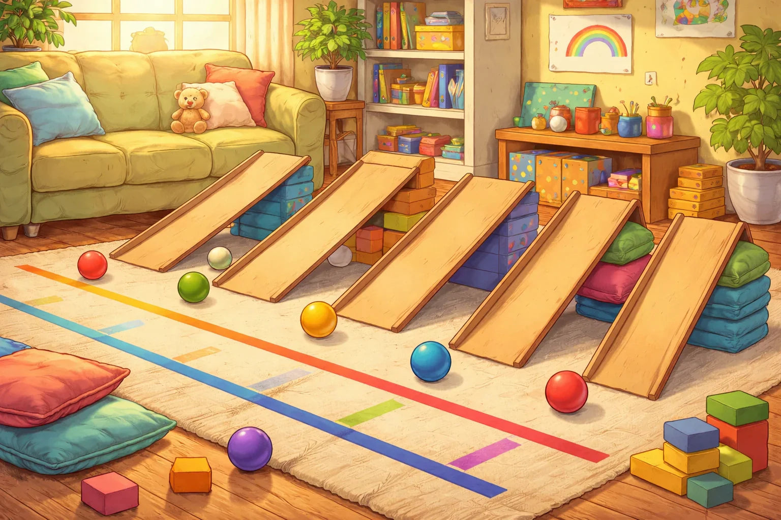 How to Create a Ball Ramp Challenge for Kids | STEM – Tierney Family Farms