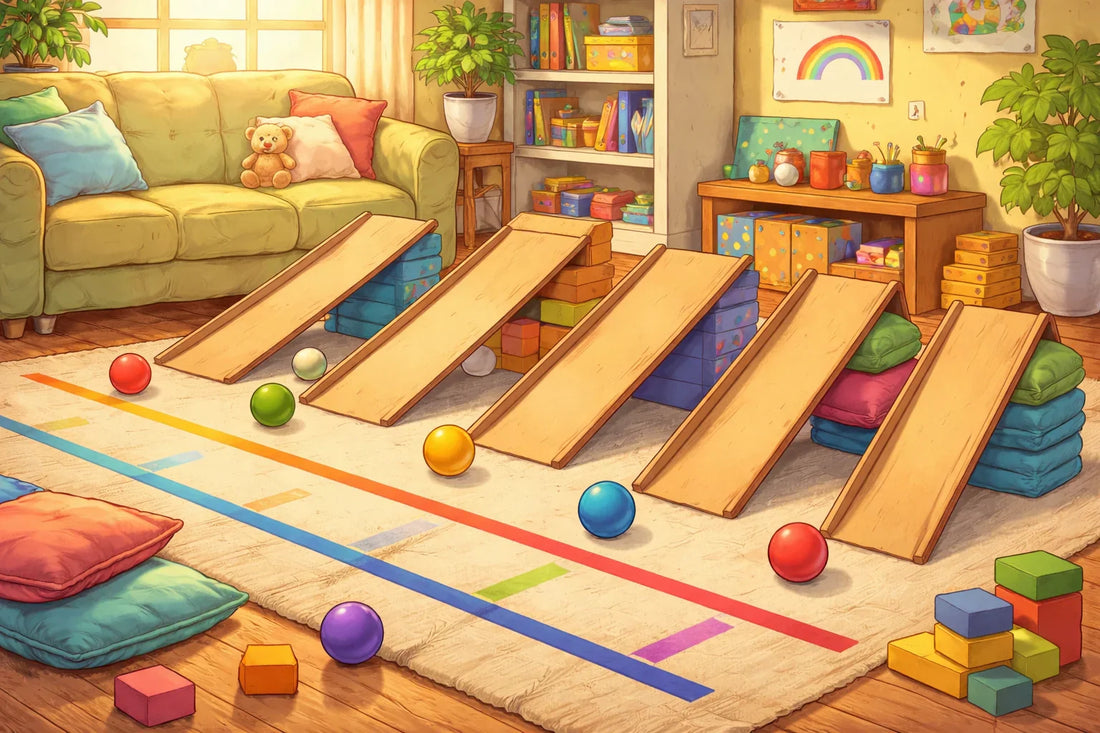 How to Create a Ball Ramp Challenge at Home