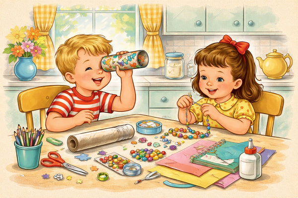 How to Make a Homemade Kaleidoscope with Kids