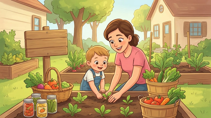 Why Teach Kids Food Security at Home?