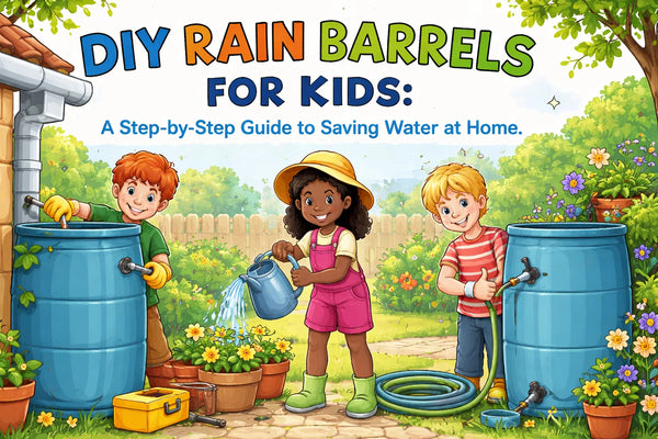 DIY Rain Barrels for Kids: A Step-by-Step Guide to Saving Water at Home