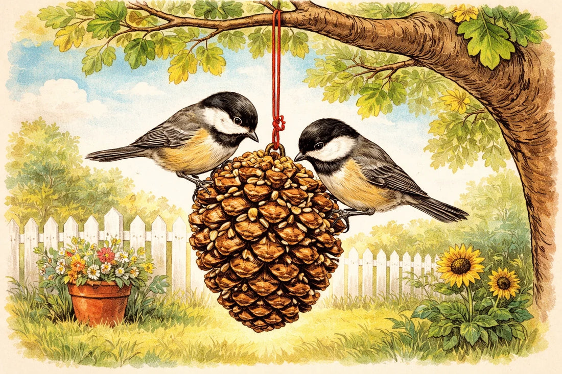 Pinecone Bird Feeder: 10-Minute Nature Craft