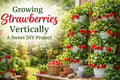 Growing Strawberries Vertically: A Sweet DIY Project