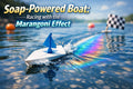 Soap-Powered Boat: Racing with the Marangoni Effect