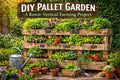 DIY Pallet Garden: A Rustic Vertical Farming Project