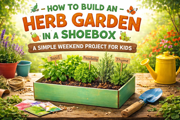 How to Build an Herb Garden in a Shoebox: A Simple Weekend Project for Kids