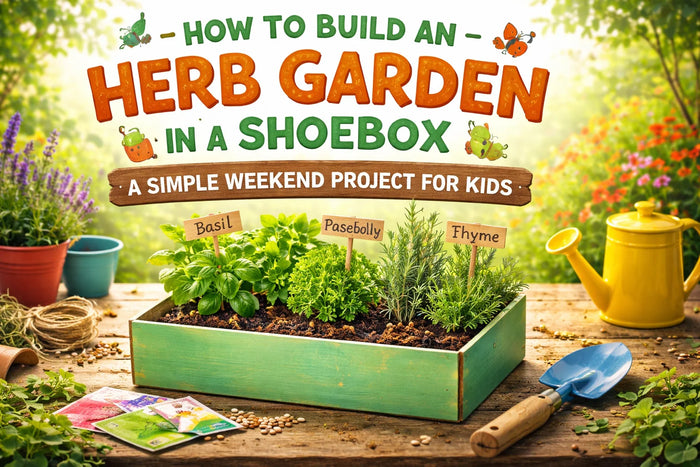 How to Build an Herb Garden in a Shoebox: A Simple Weekend Project for Kids