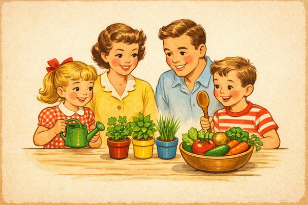 Why Teach Kids Food Security at Home?