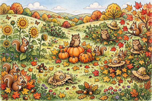 Fall I Spy Printable Game for Kids (2026)
