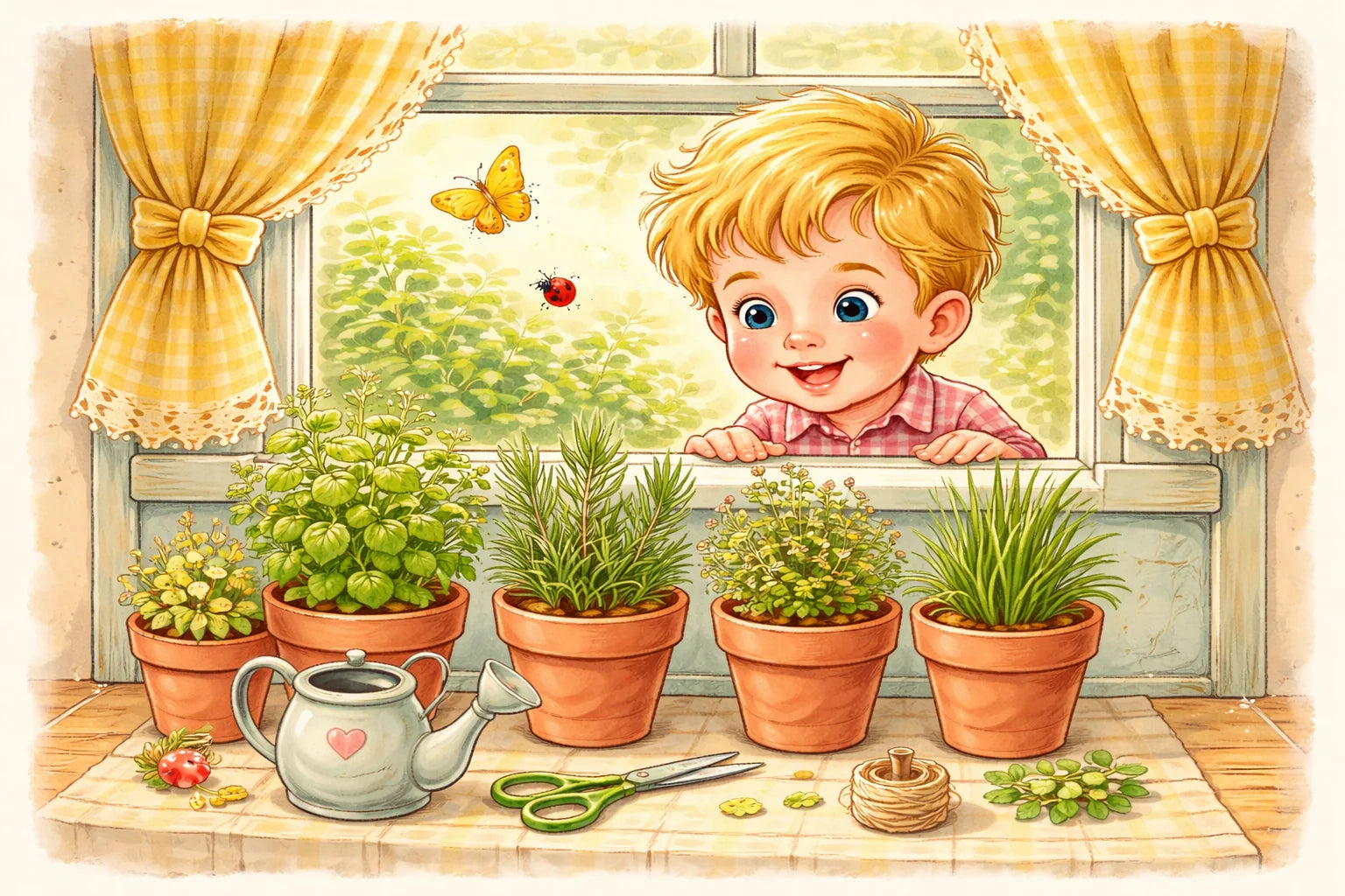How to Grow Herbs Indoors for Kids | Gardening – Tierney Family Farms