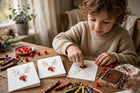 Fingerprint Reindeer Christmas Cards for Kids (2026)