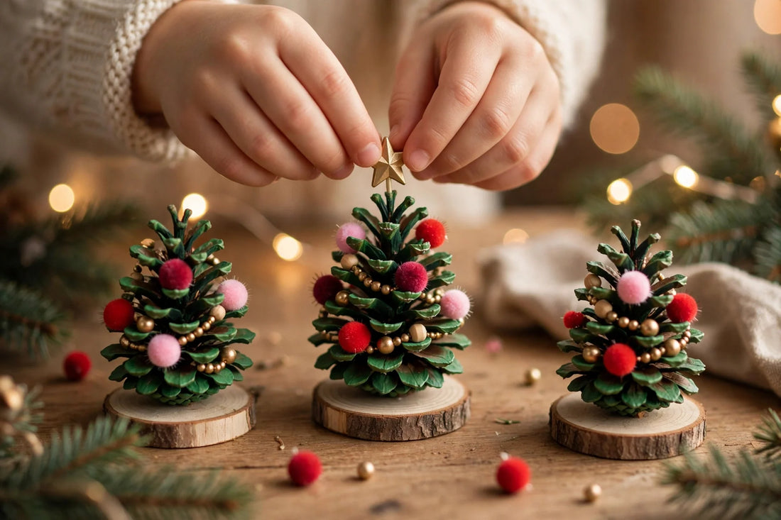 Pinecone Christmas Trees Kids Can Decorate: A Mini Tree Craft (2026)