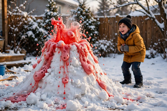 Snow Volcano Eruption for Kids (2026)