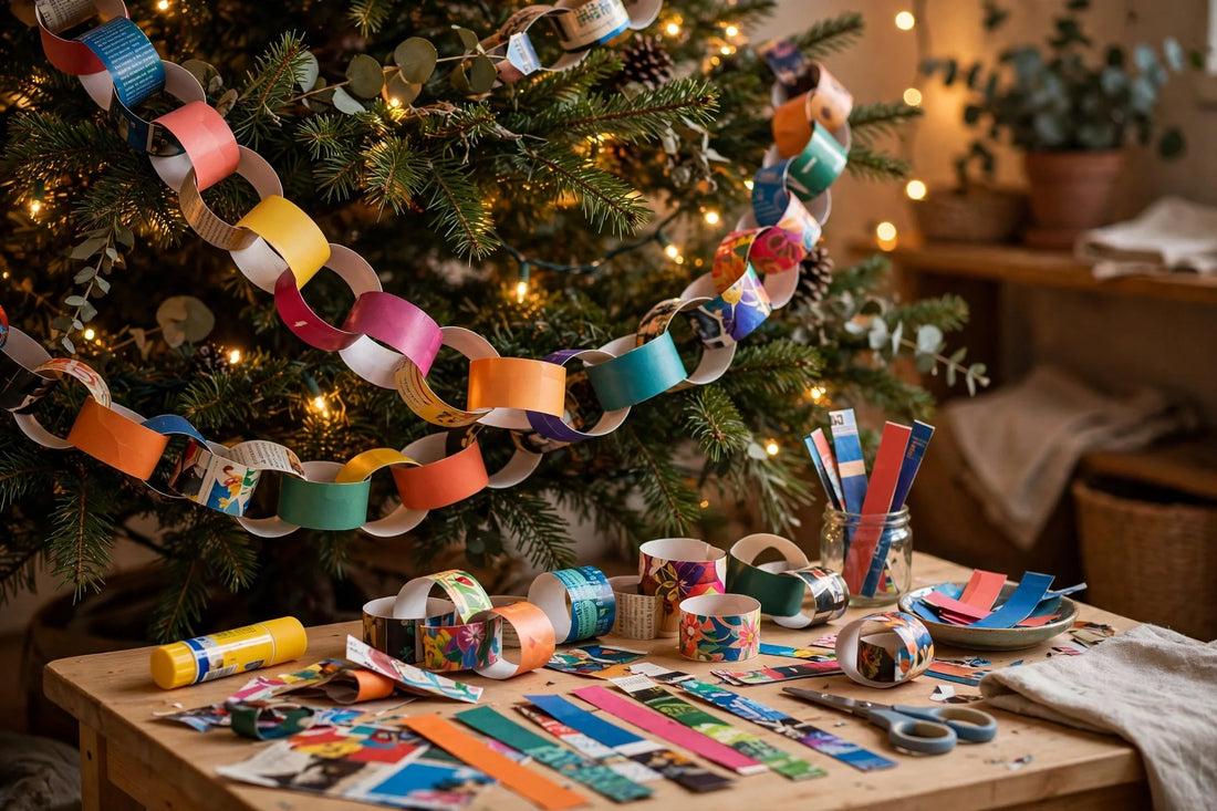 Magazine Paper Chains: A Recycled Christmas Craft for Kids (2026)