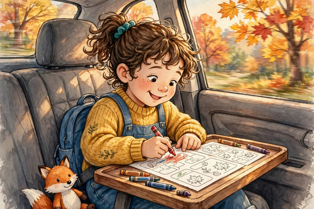 Fall Road-Trip Activity Pack Printable for Kids (2026)