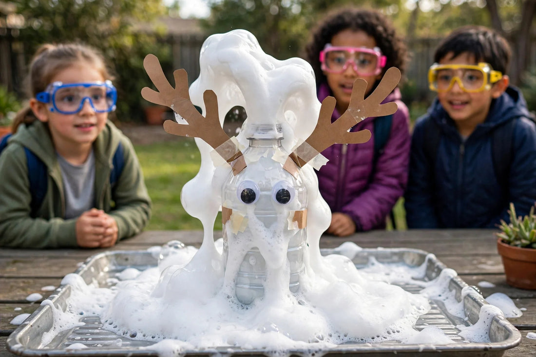 Reindeer Toothpaste Chemistry Demo for Kids (2026)
