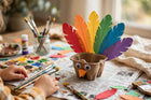 Egg Carton Turkey Craft for Kids