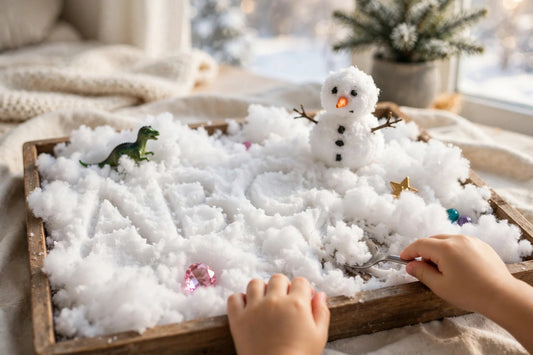 DIY Fake Snow Sensory Play for Kids (2026)